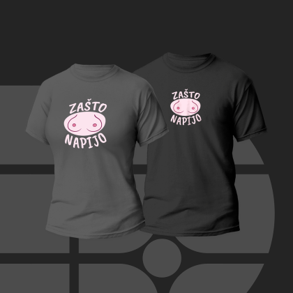 dP Zasto sise napijo t-shirt